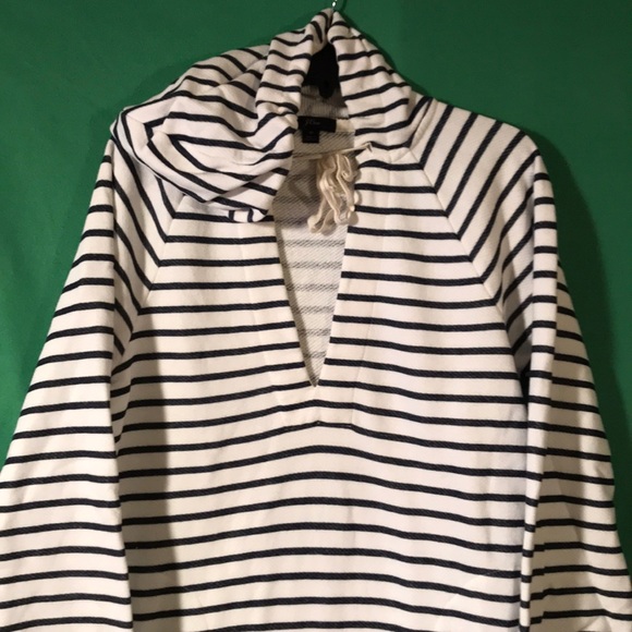 J. Crew Striped Swimsuit Coverup - Picture 2 of 6